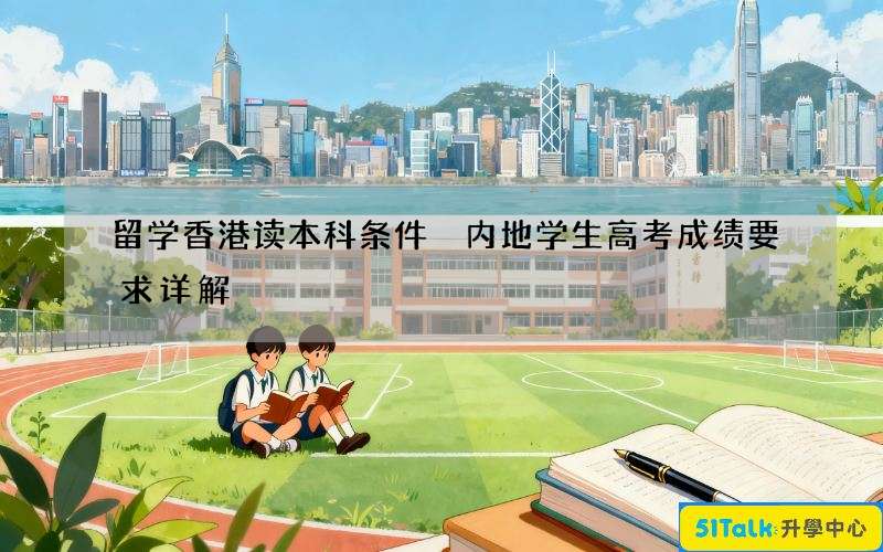 留学香港读本科条件 内地学生高考成绩要求详解